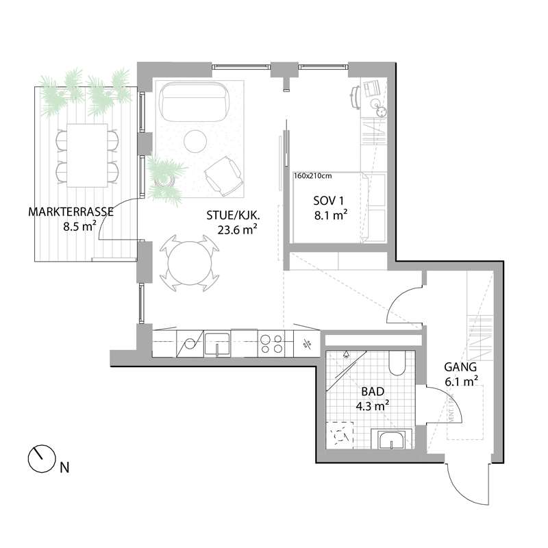 Plantegning 1